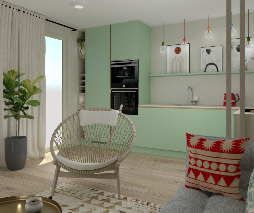 Projekty kuchni Wrocław. Projekt kuchni na wymiar.